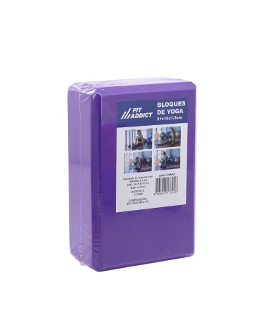 Ladrillo Bloque Yoga Fit Addict - FIT ADDICT