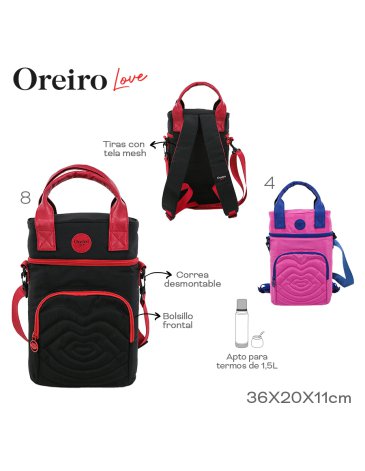 Bolso / Mochila Matera LAS OREIRO LOVE