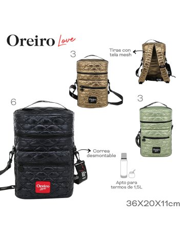 Bolso / Mochila Matera LAS OREIRO LOVE