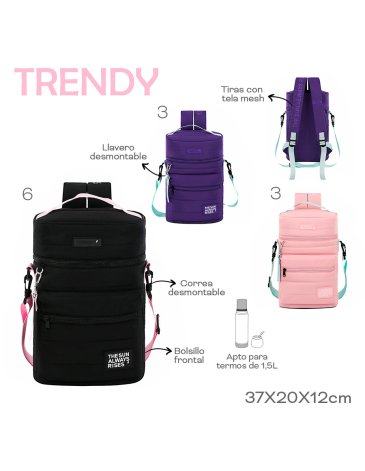 Bolso / Mochila Matera TRENDY
