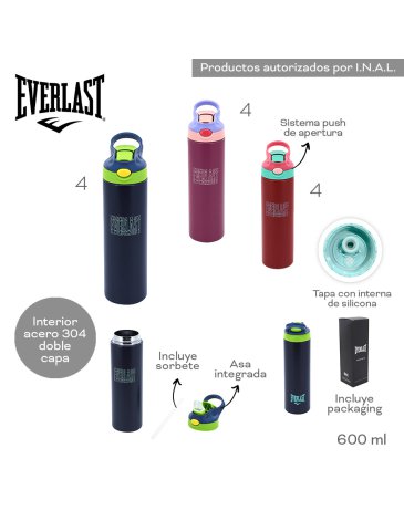Botella Termica 600 ML EVERLAST