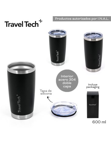 Vaso Termico 600 ML TRAVEL TECH
