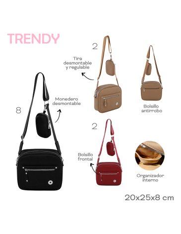 Morral c/ Monedero TRENDY