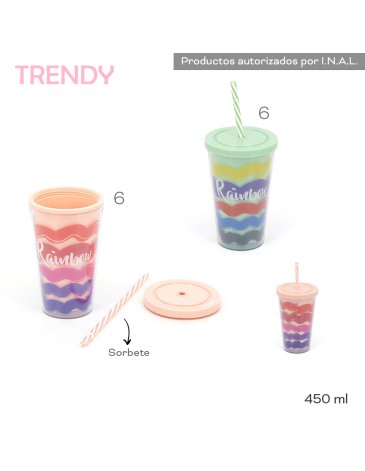 Vaso Trendy 450ml TRENDY