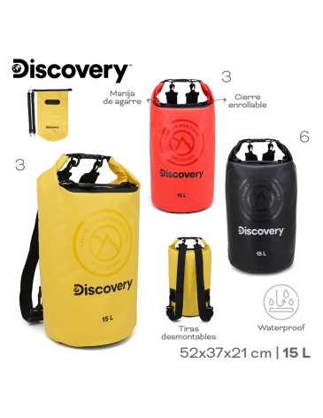 Mochila Estanco 15 Litros DISCOVERY