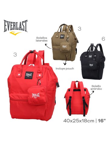 Mochila boca de pez 16 Pulgadas EVERLAST