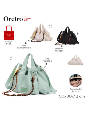 Cartera LAS OREIRO LOVE