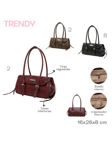 Cartera PU TRENDY