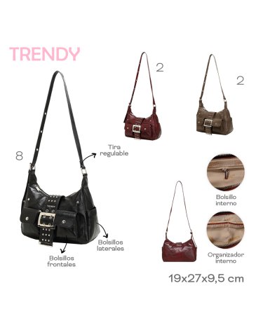 Cartera PU TRENDY