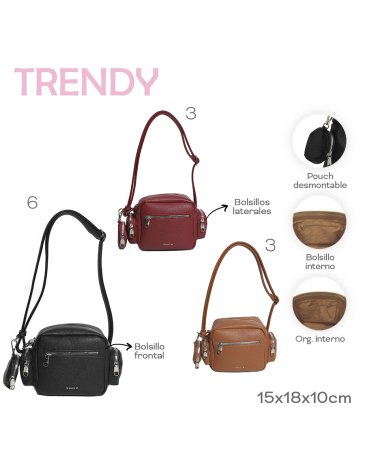 Cartera C/Monedero TRENDY