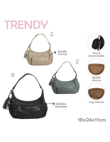 Cartera C/Monedero TRENDY