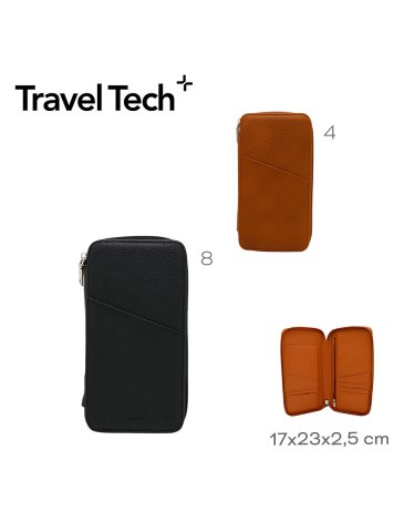 Porta Pasaporte TRAVEL TECH