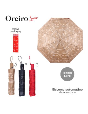 Paraguas LAS OREIRO LOVE