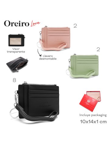 Tarjetero Oreiro Love LAS OREIRO LOVE