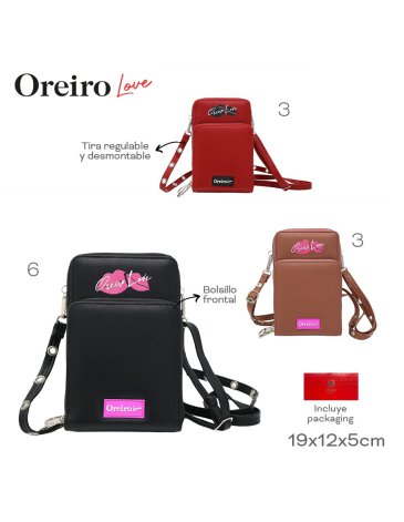 Porta Celular LAS OREIRO LOVE