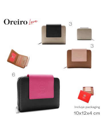 Billetera Oreiro Love LAS OREIRO LOVE