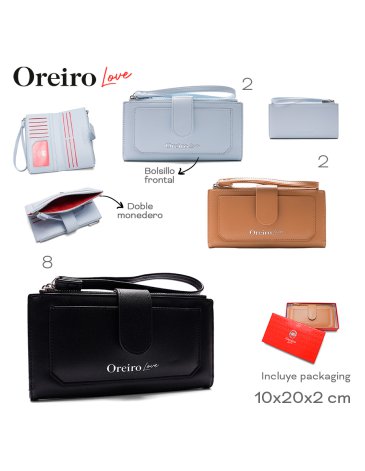 Billetera Oreiro Love LAS OREIRO LOVE