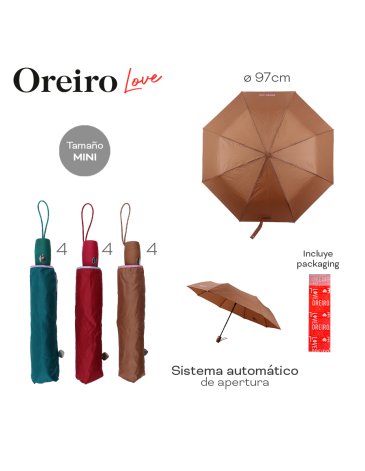 Paraguas Oreiro Love Automatico LAS OREIRO LOVE