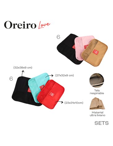Organizador de Viaje LAS OREIRO LOVE