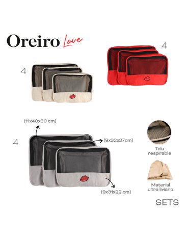 Organizador de Viaje LAS OREIRO LOVE