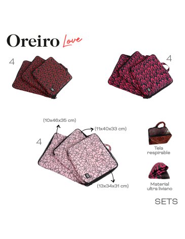 Organizador de Viaje LAS OREIRO LOVE