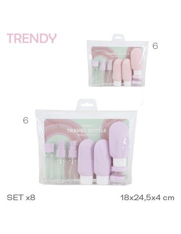 Set de Viaje x8 TRENDY