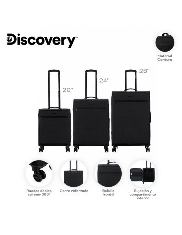 Set Valijas Discovery 20