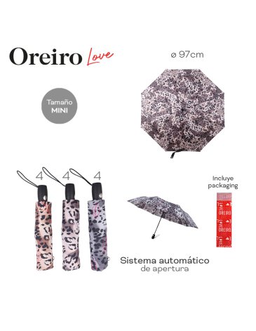 Paraguas Automatico Las Oreiro Love LAS OREIRO LOVE