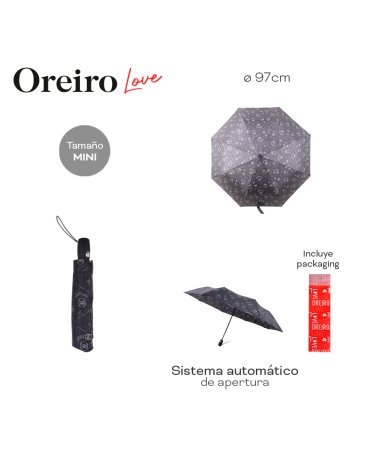 Paraguas Automatico Las Oreiro Love LAS OREIRO LOVE