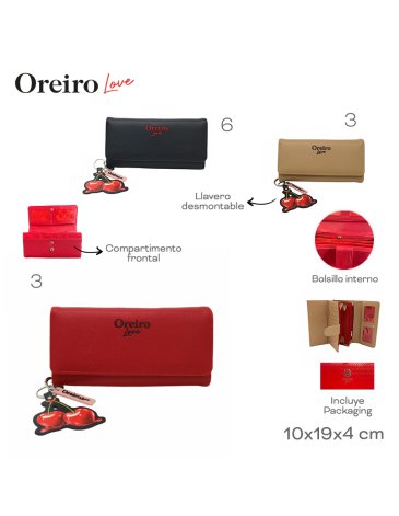 Billetera Oreiro Love LAS OREIRO LOVE