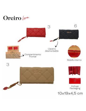 Billetera Oreiro Love LAS OREIRO LOVE