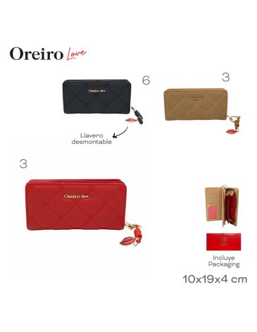Billetera Oreiro Love LAS OREIRO LOVE