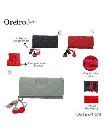 Billetera Oreiro Love LAS OREIRO LOVE