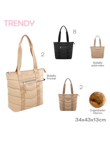 Cartera PU - TRENDY