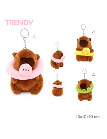 Llavero Peluche Capibara - TRENDY