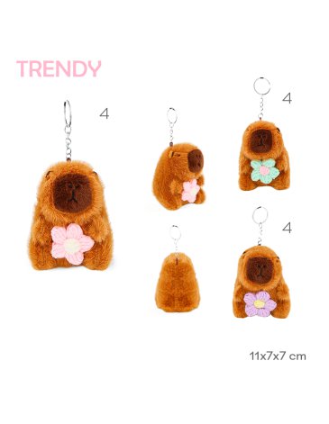Llavero Peluche Capibara - TRENDY