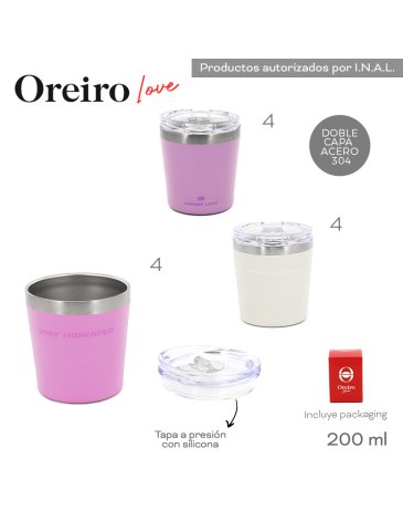 Mate 200 ML LAS OREIRO LOVE