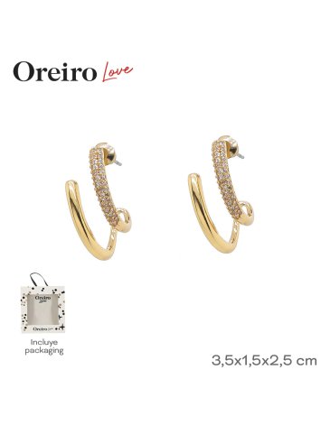 Aro Acero LAS OREIRO LOVE