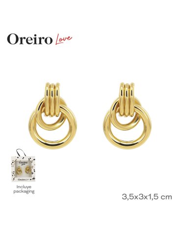 Aro Acero LAS OREIRO LOVE