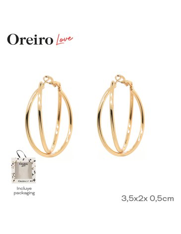 Aro Acero LAS OREIRO LOVE