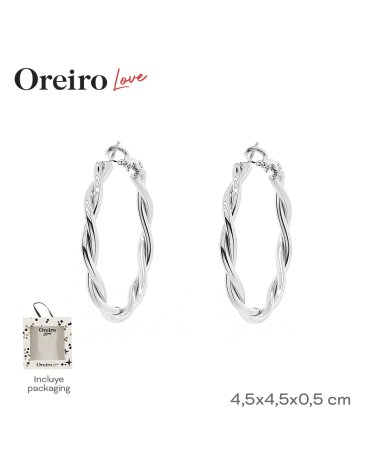 Aro Acero LAS OREIRO LOVE