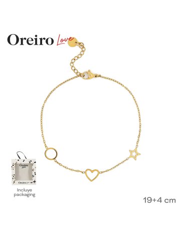 Pulsera Acero LAS OREIRO LOVE