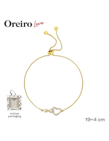 Pulsera Acero LAS OREIRO LOVE