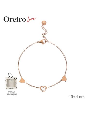 Pulsera Acero LAS OREIRO LOVE
