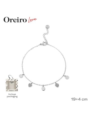 Pulsera Acero LAS OREIRO LOVE