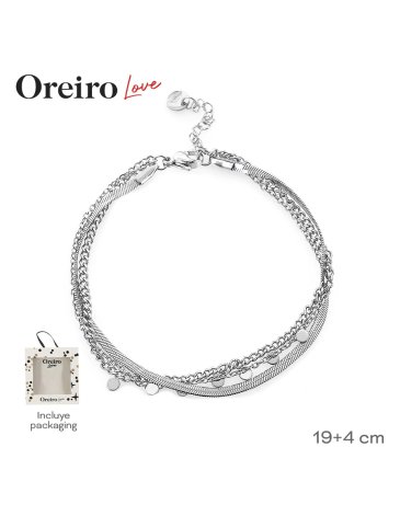 Pulsera Acero LAS OREIRO LOVE