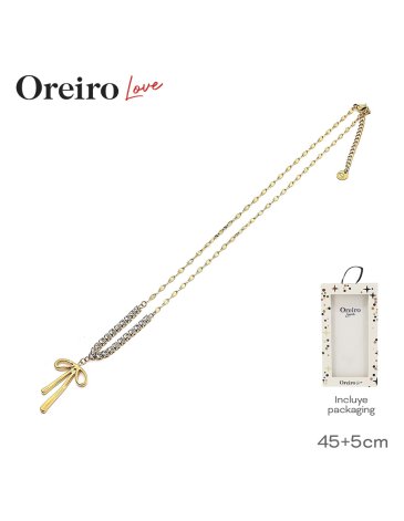 Collar Acero LAS OREIRO LOVE