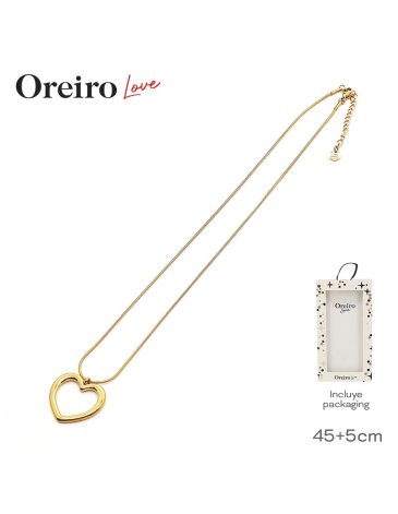 Collar Acero LAS OREIRO LOVE