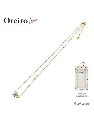 Collar Acero LAS OREIRO LOVE