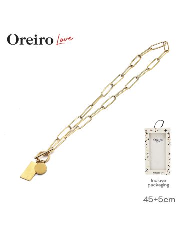 Collar Acero LAS OREIRO LOVE